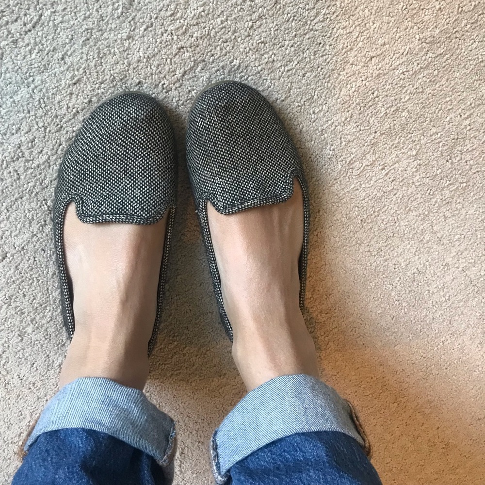 Roxy tweed loafers